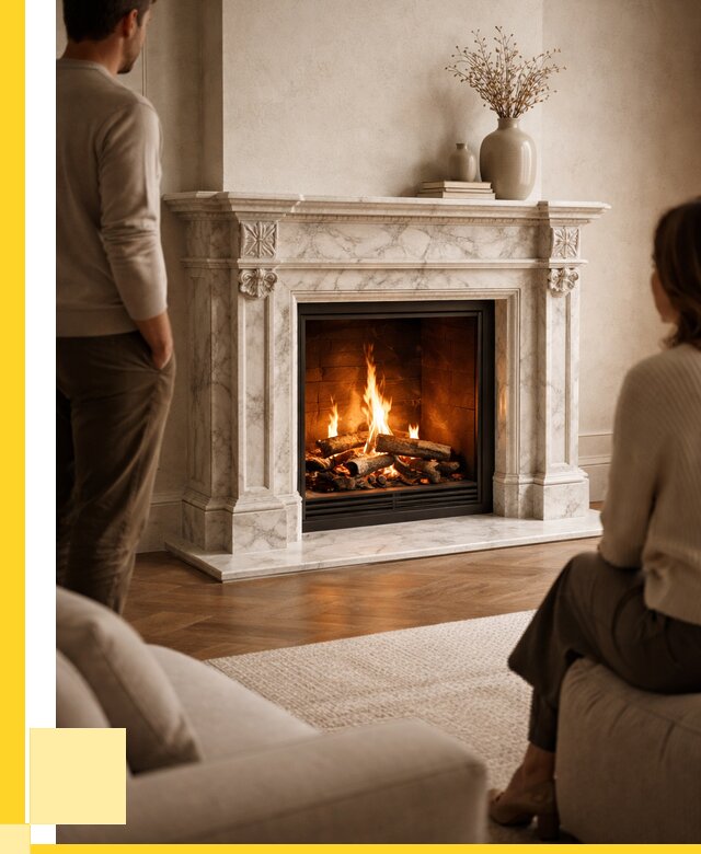 Мраморные камины под ключ в Югорске от 255275 р. | ЭриданЮгр