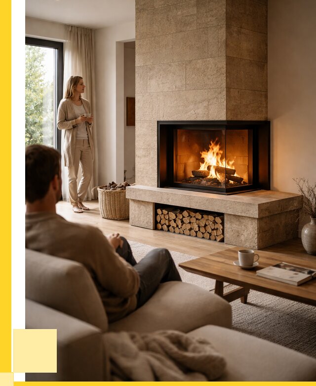 Угловые камины из кирпича установка в Югорске от 153165 р. ЭриданЮгр