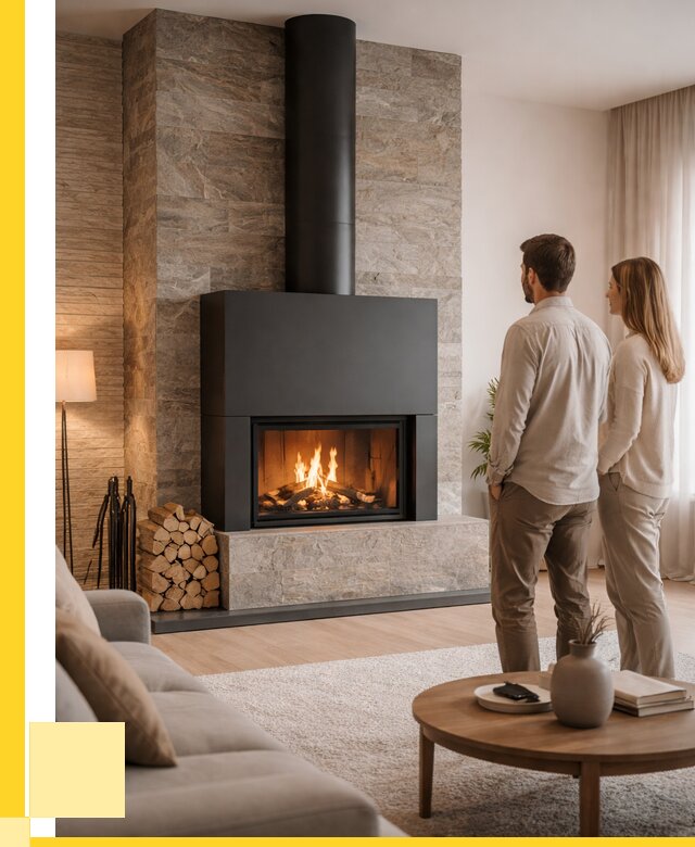 Закрытые камины под ключ в Югорске от 122532 р., ЭриданЮгр