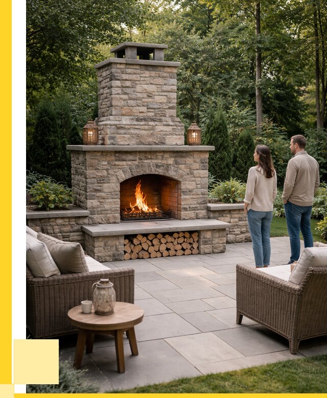 Уличные камины из кирпича в Югорске от 153165 р. | ЭриданЮгр