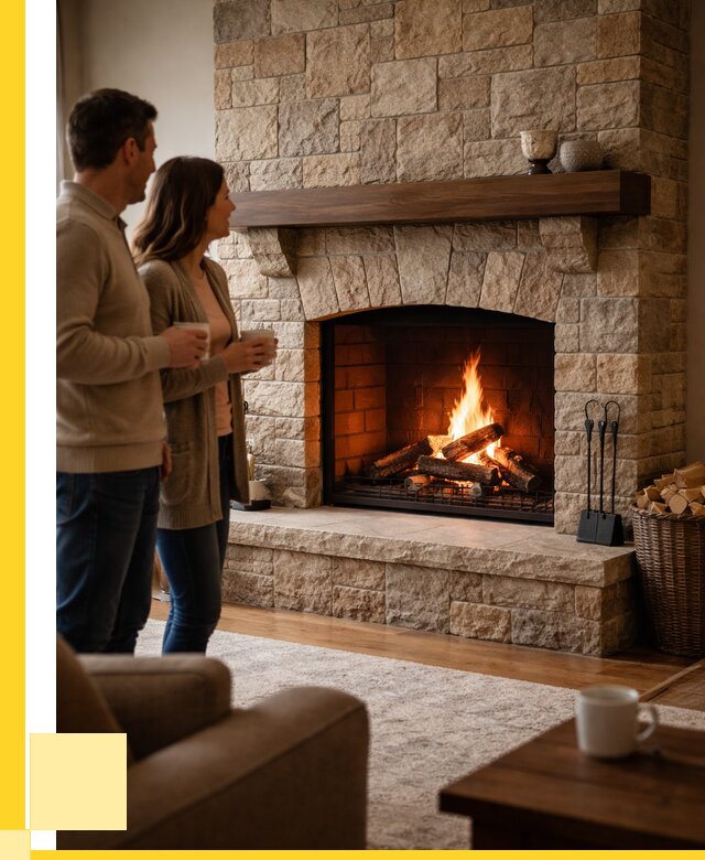 Каменные камины на заказ в Югорске от 183798 р. | ЭриданЮгр