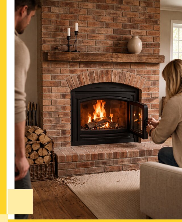 Кирпичные камины под ключ в Югорске от 153165 р. | ЭриданЮгр