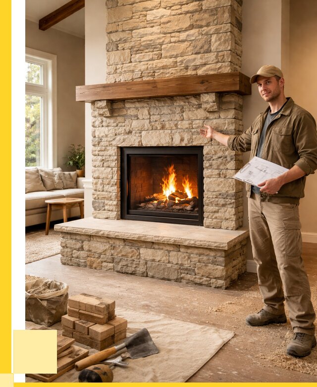 Камины под ключ в Югорске от 183798 р. | ЭриданЮгр — установка