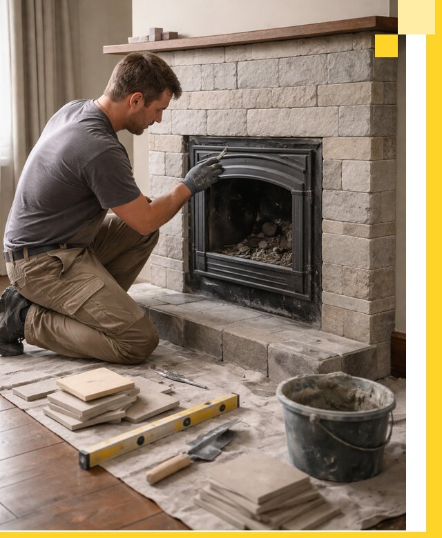 Профессиональный ремонт каминов в Югорске восстановление и сервис