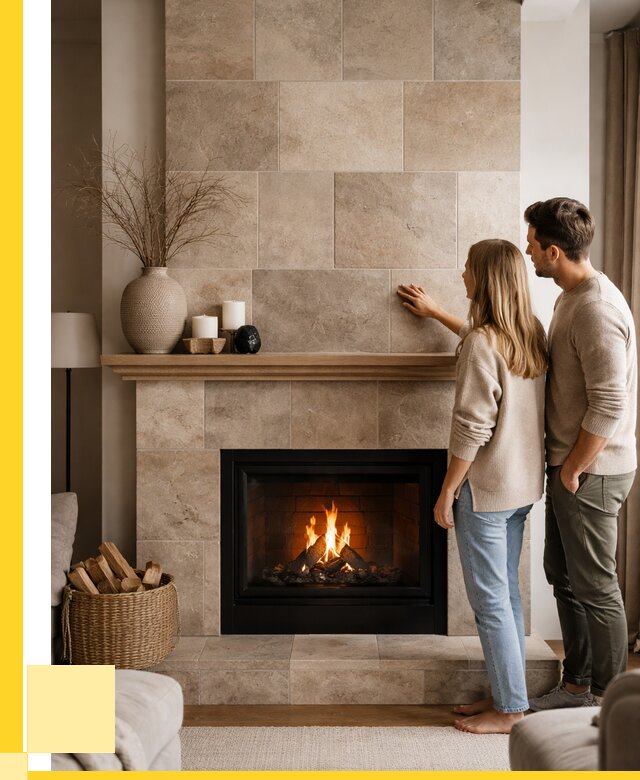 Облицовка каминов керамогранитом в Югорске от 4595 р. | ЭриданЮгр