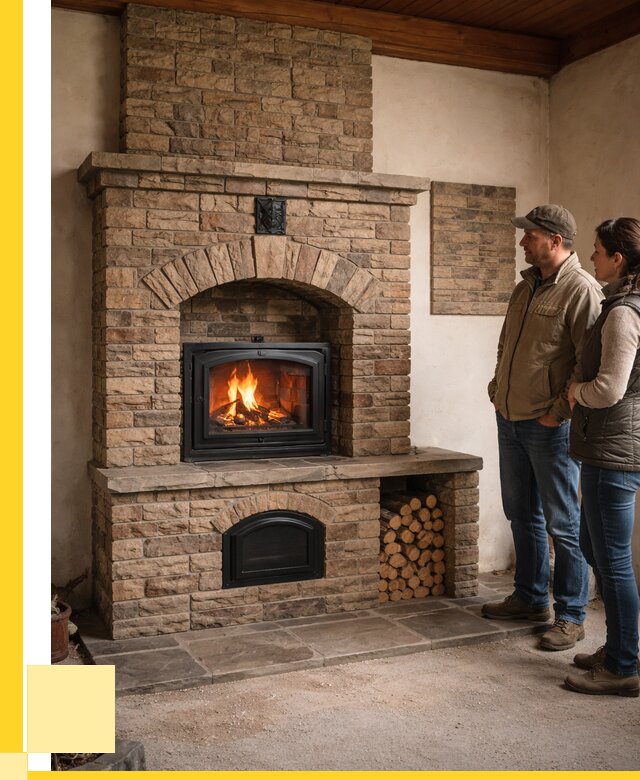 Кирпичная печь под ключ в Югорске от 153165 р. | ЭриданЮгр