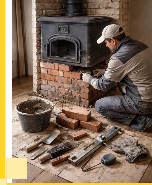 Ремонт печей в Югорске от 12253 р., услуги печника ЭриданЮгр