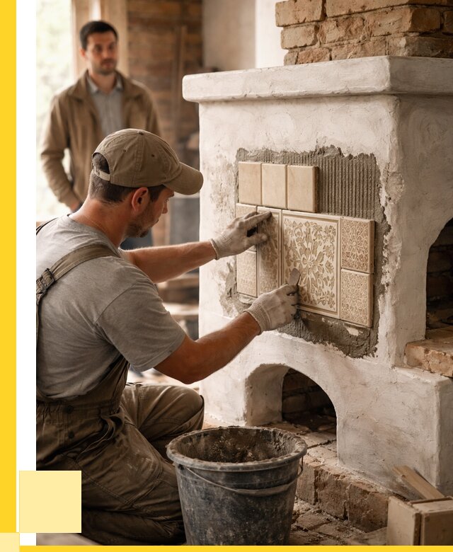 Отделка печей и банных печей в Югорске от 35739 р. | ЭриданЮгр