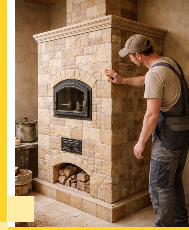 Облицовка печей в Югорске от 4595 р. под ключ | ЭриданЮгр