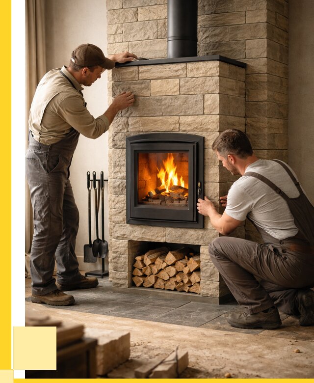 Дровяные кирпичные печи в Югорске от 45950 р. | ЭриданЮгр