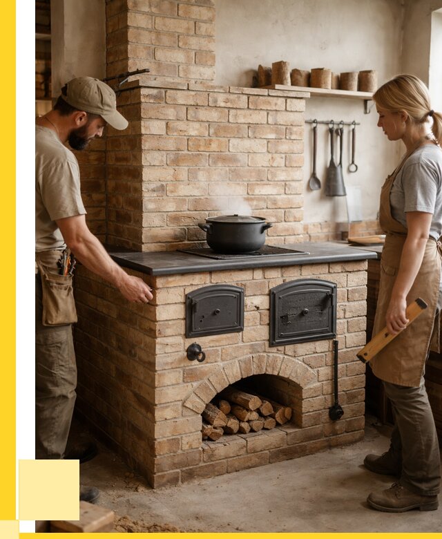 Варочно отопительные печи в Югорске от 91899 р. | ЭриданЮгр