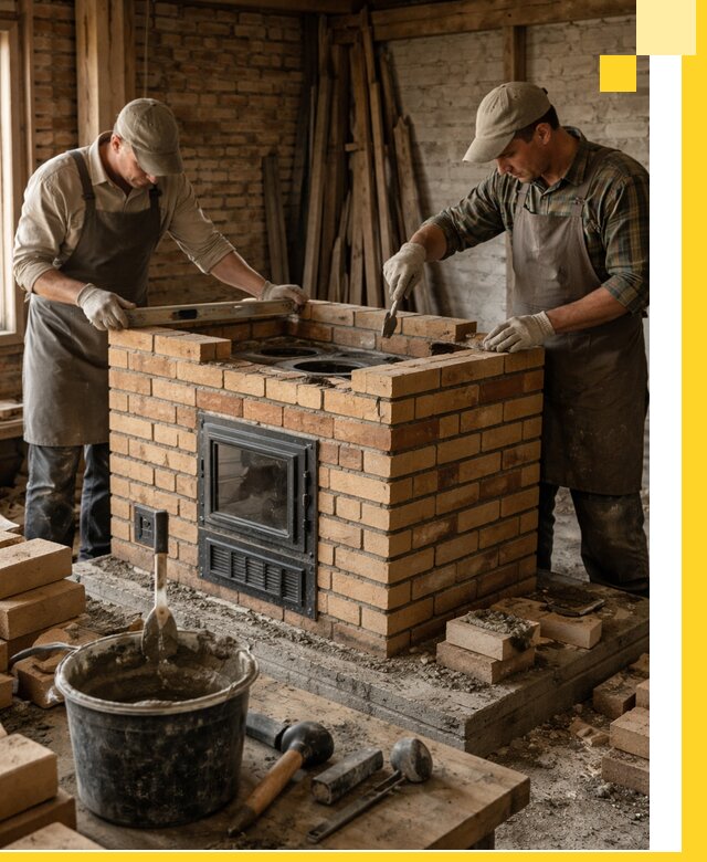 Изготовление и установка варочных печей под ключ в Югорске