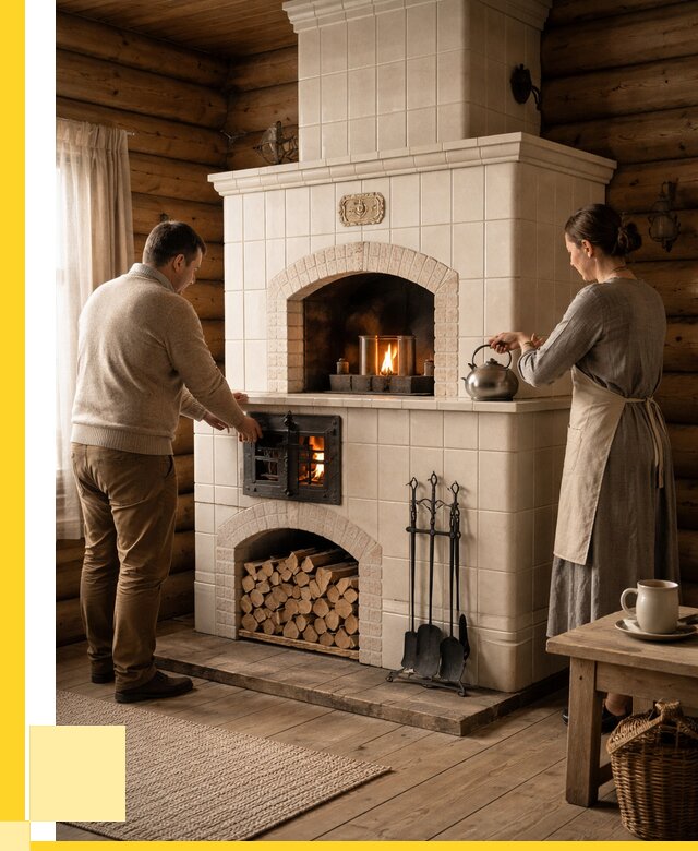 Русские печи в Югорске: установка от 153165 р. ЭриданЮгр