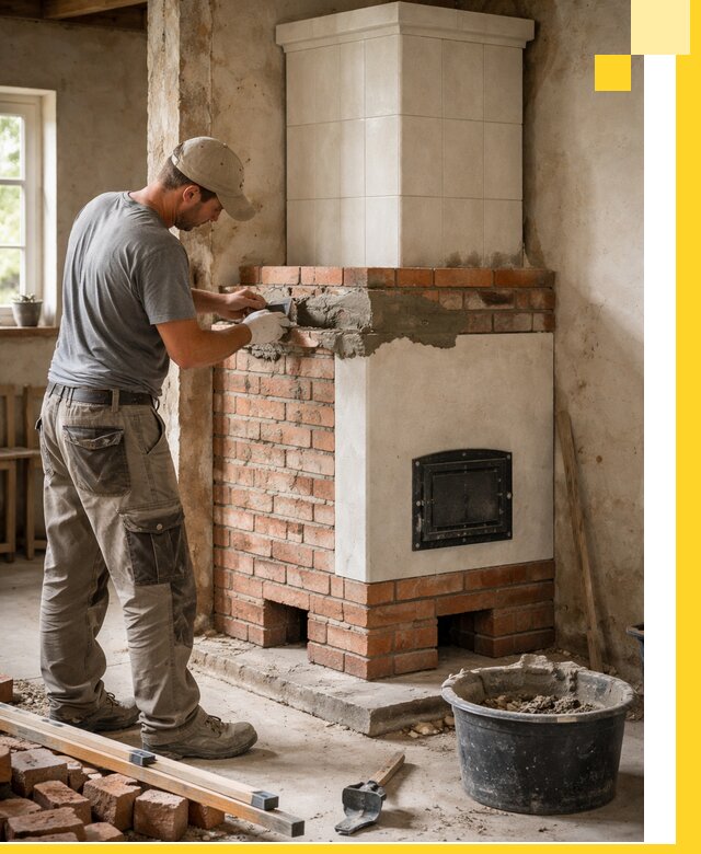 Изготовление и установка печей-голландок под ключ в Югорске