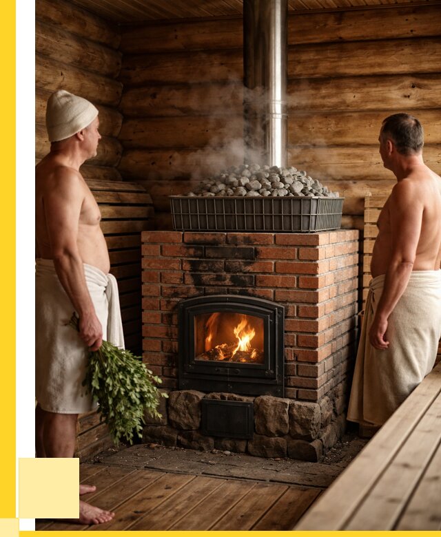 Печи для парной в Югорске под ключ от 66372 р. - ЭриданЮгр