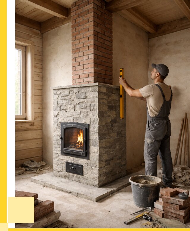 Печи и дымоходы под ключ в Югорске от 45950 р., ЭриданЮгр