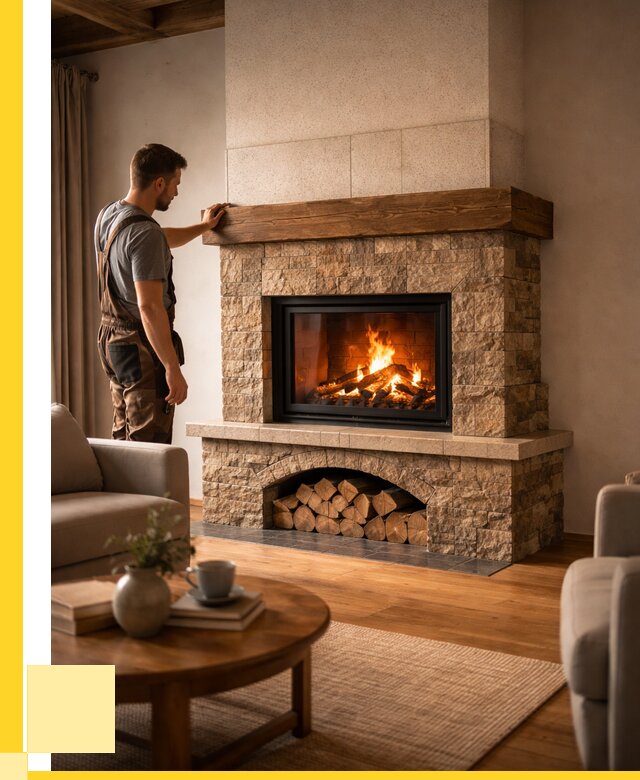 Печи камины для дома под ключ в Югорске от 56161 р. | ЭриданЮгр