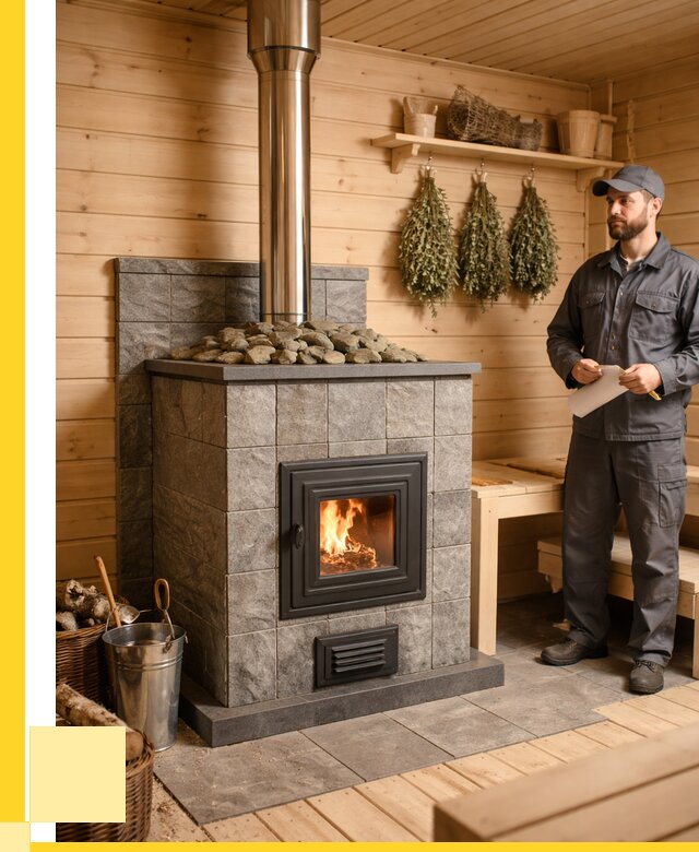 Печи для бани под ключ в Югорске от 122532 р. | ЭриданЮгр