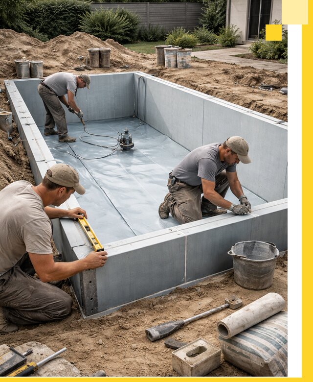 Профессиональный монтаж бассейнов под ключ в Югорске с гарантией