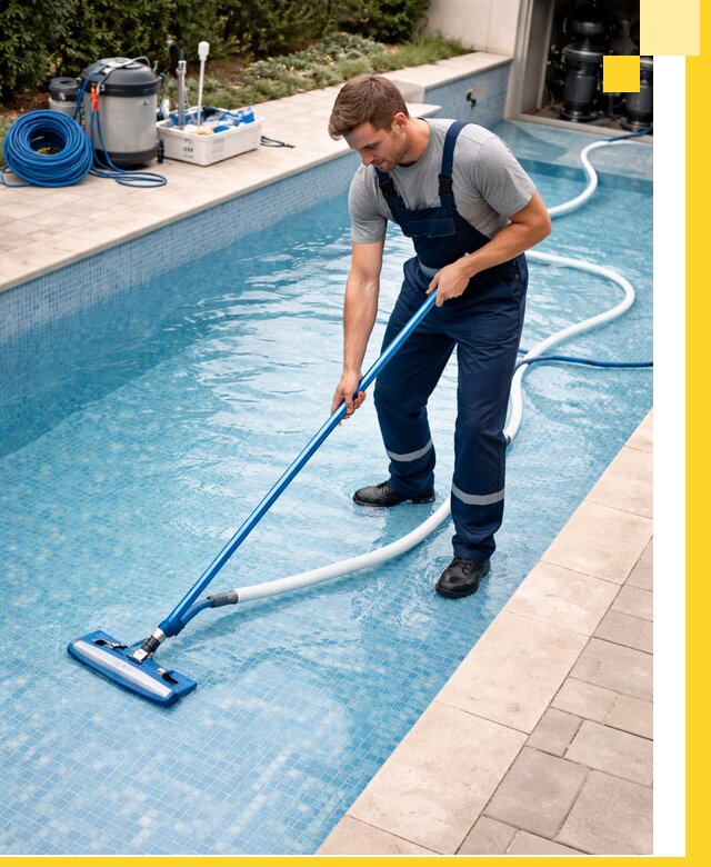 Профессиональная чистка бассейнов и фильтров в Югорске под ключ