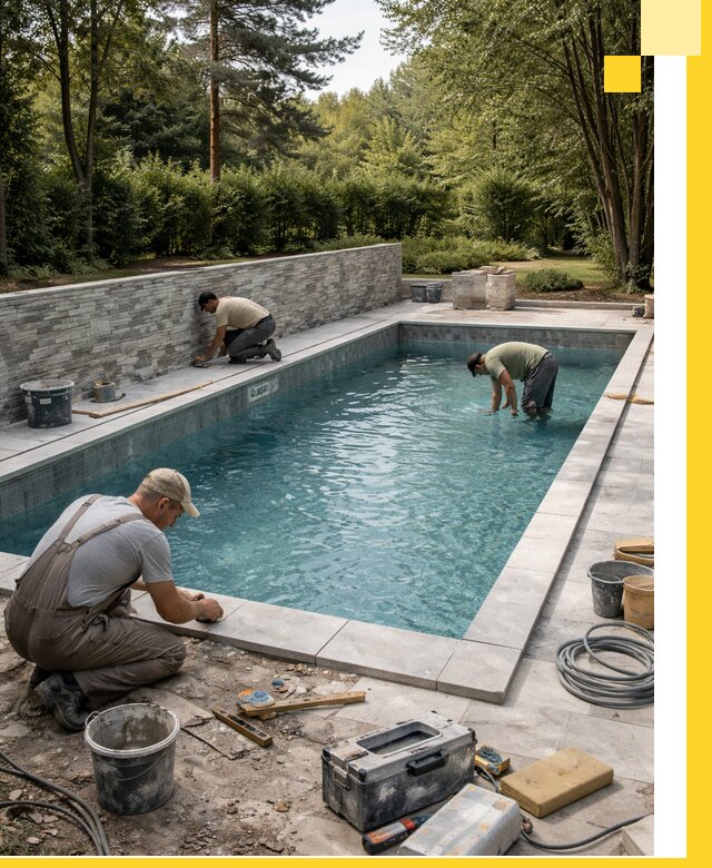 Проектирование и строительство частных бассейнов в Югорске