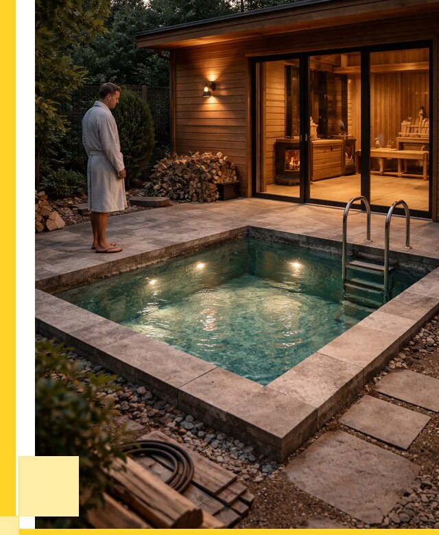 Бани с бассейном под ключ в Югорске от 97005 р. | ЭриданЮгр