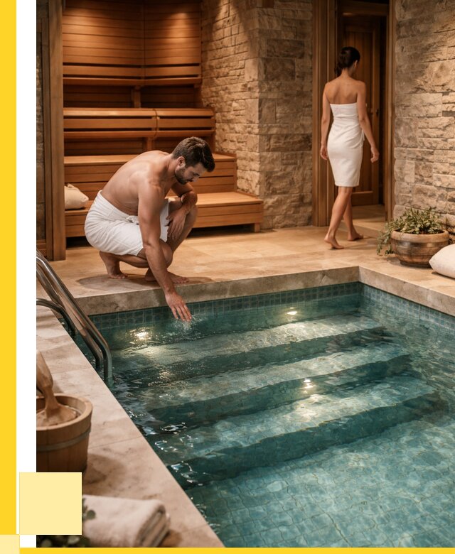 Сауна с бассейном под ключ в Югорске от 122532 р., ЭриданЮгр