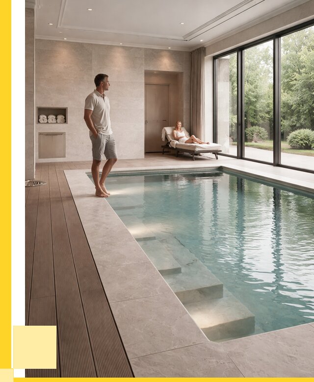 Бассейны в коттедже под ключ в Югорске от 1225320 р. | ЭриданЮгр