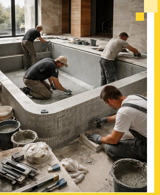 Строительство и установка СПА бассейнов под ключ в Югорске