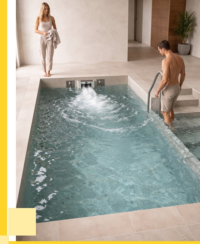 Бассейн с противотоком в Югорске от 255275 р. | ЭриданЮгр