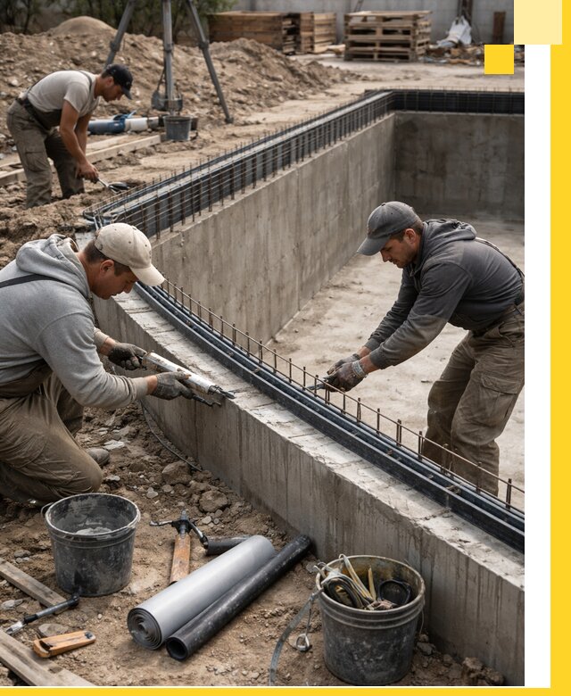 Качественный монтаж чаши бассейна в Югорске под ключ с гарантией