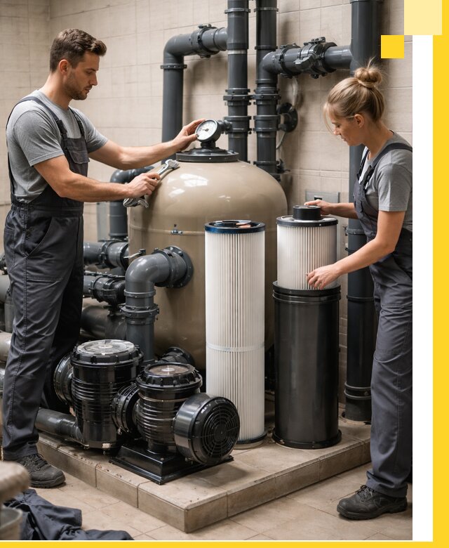 Фильтры и системы фильтрации для бассейнов в Югорске