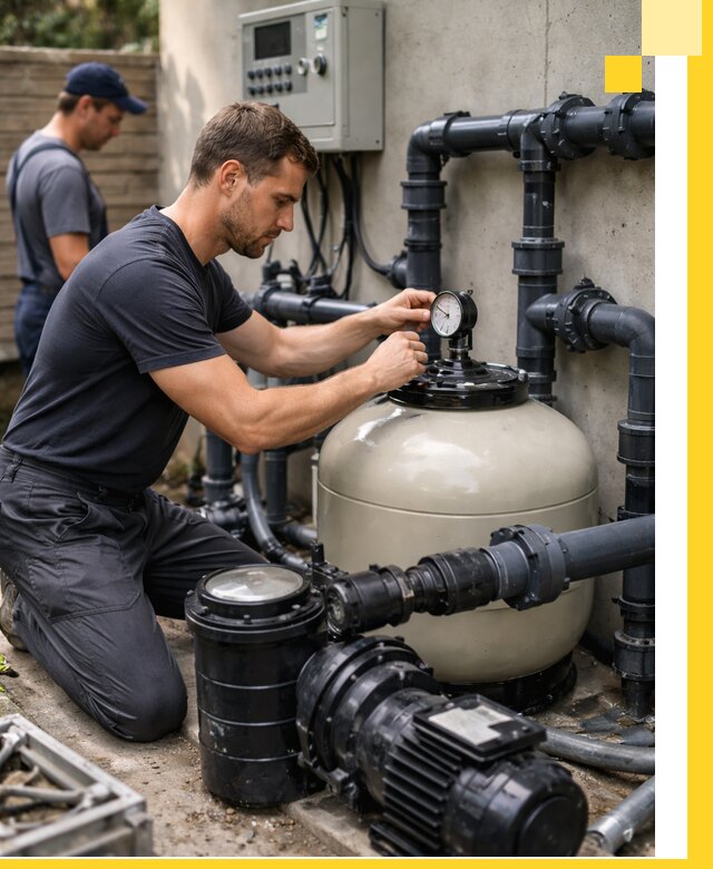 Поставка и монтаж фильтровального оборудования для бассейнов в Югорске