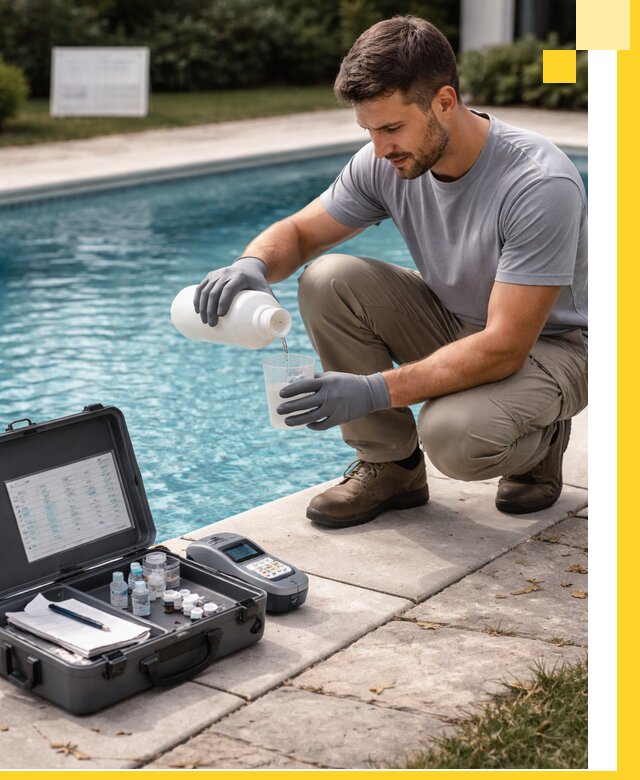 Профессиональная дезинфекция воды в бассейне в Югорске