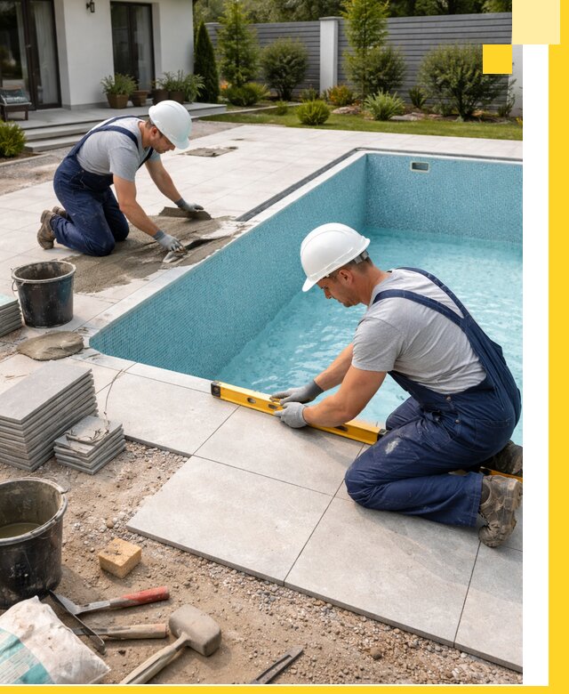 Строительство и монтаж плавательных бассейнов под ключ в Югорске