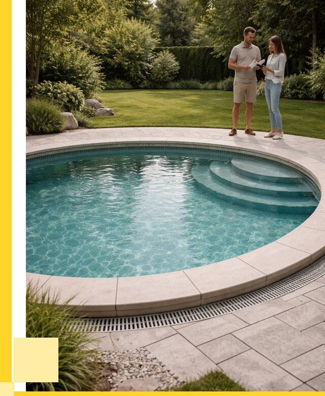 Круглые каркасные бассейны купить в Югорске от 255275 р. | ЭриданЮгр