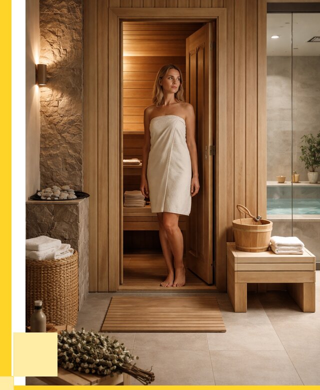 Купить готовую сауну для дома в Югорске от 204220 р. | ЭриданЮгр