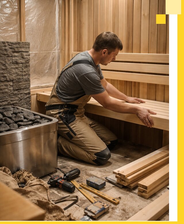 Сауны для дома под ключ с проектированием и монтажом в Югорске