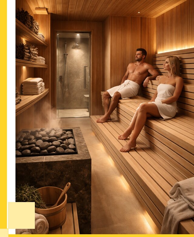 Интерьеры саун под ключ в Югорске от 183798 р. | ЭриданЮгр