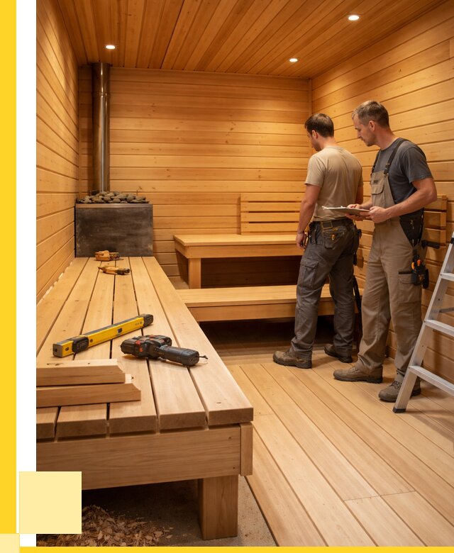 Отделка бань и саун в Югорске по цене от 4595 р. | ЭриданЮгр