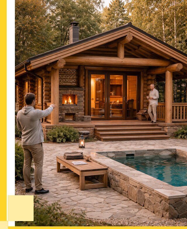 Проекты бань и хамам в Югорске от 25528 р. | ЭриданЮгр