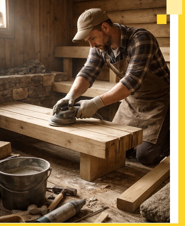 Ремонт бань под ключ в Югорске с гарантией качества и сроков