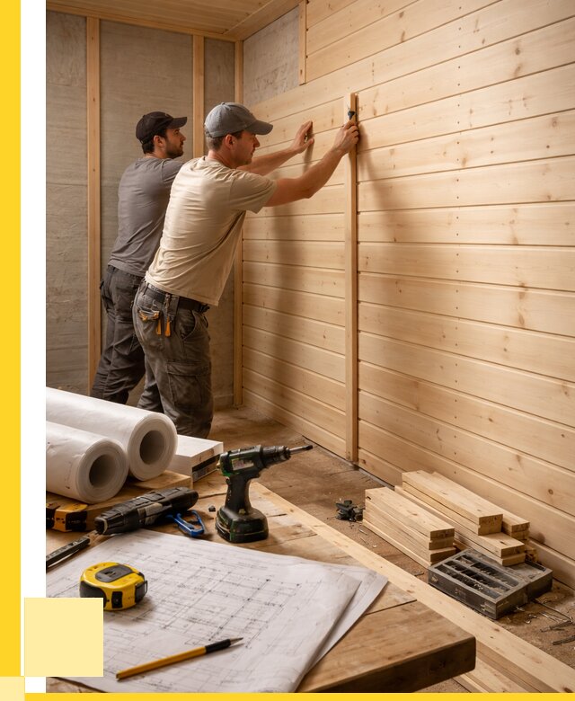 Обшивка бани вагонкой в Югорске от 1225 р., ЭриданЮгр