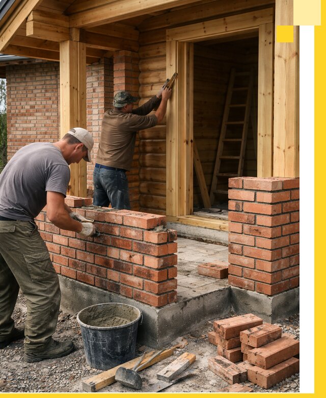 Строительство кирпичных бань под ключ в Югорске с гарантией качества