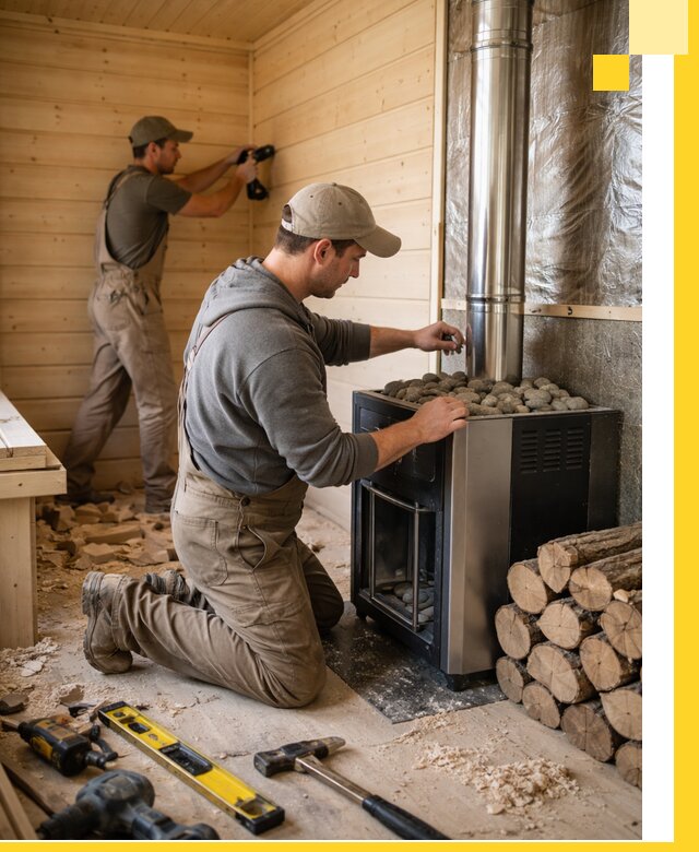 Строительство деревянных бань под ключ в Югорске проекты и монтаж