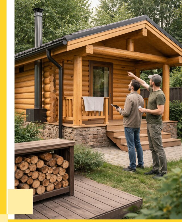 Бани для дачи под ключ в Югорске от 255275 р. | ЭриданЮгр