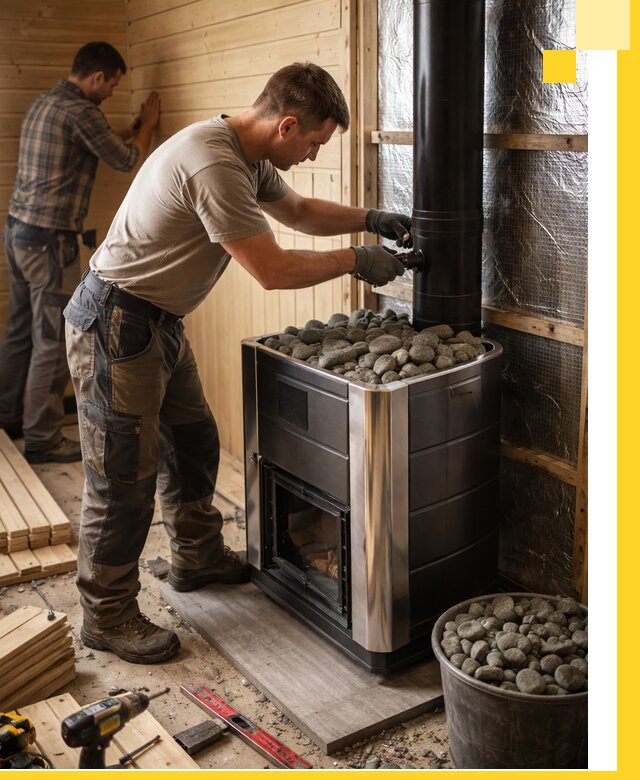 Проектирование и строительство парилок для бани в Югорске под ключ