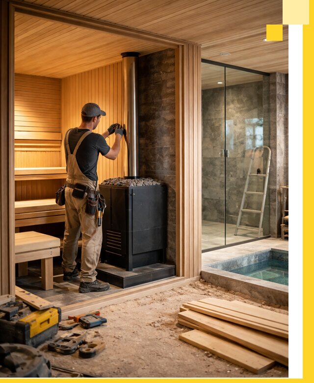 Полное строительство банных комплексов под ключ в Югорске