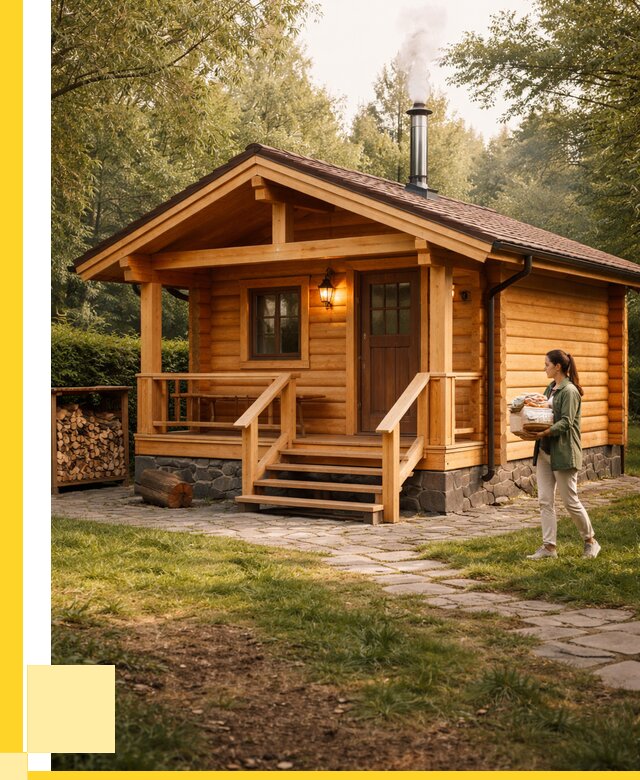 Купить баню под ключ в Югорске от 663715 р. | ЭриданЮгр