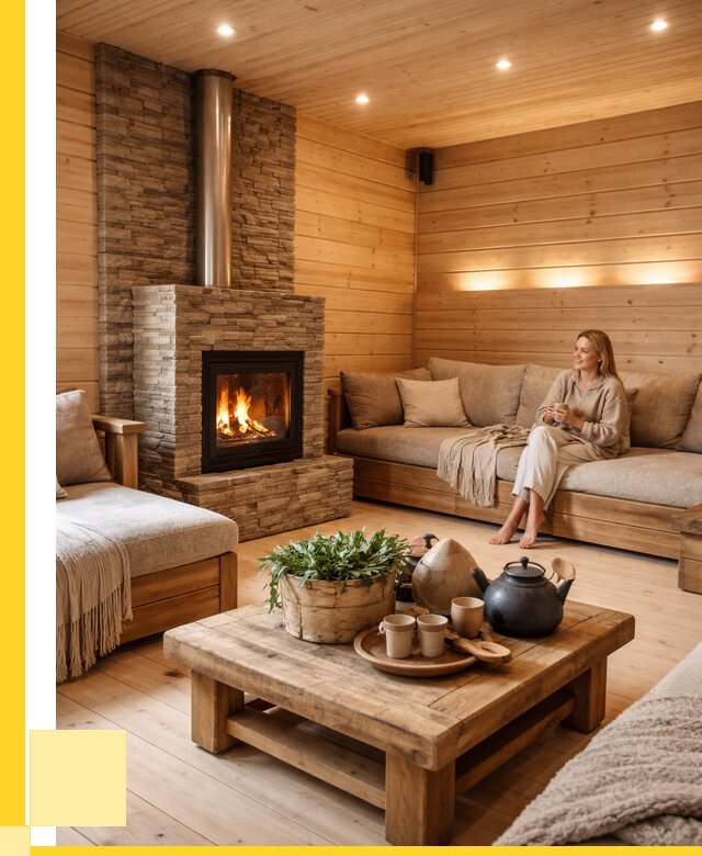 Проект бани с комнатой отдыха в Югорске от 35739 р. | ЭриданЮгр